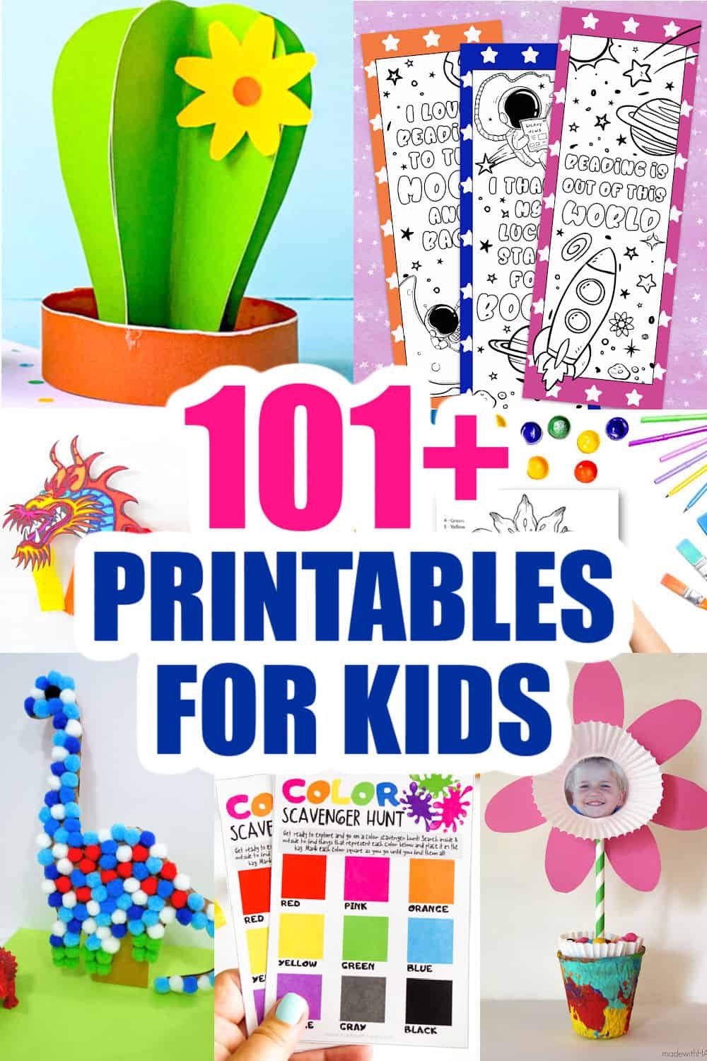 101 Free Printables For Kids Crafts Puzzles Games More