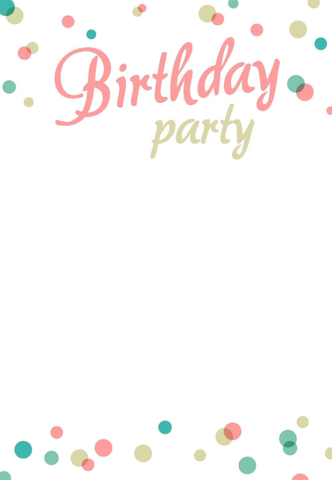 12 Birthday Invitation Card Ideas Printable Invitations Invitation Template Birthday Invitations
