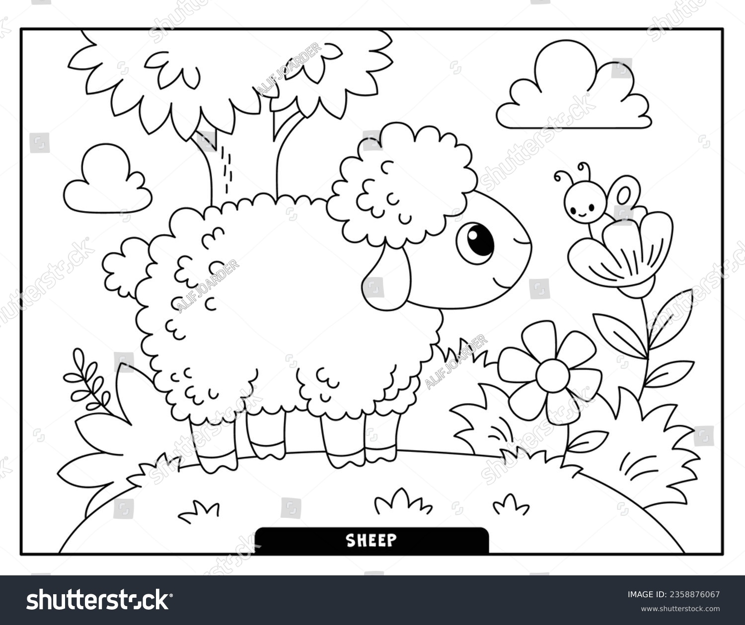 2 Thousand Sheep Printables Royalty Free Images Stock Photos Pictures Shutterstock