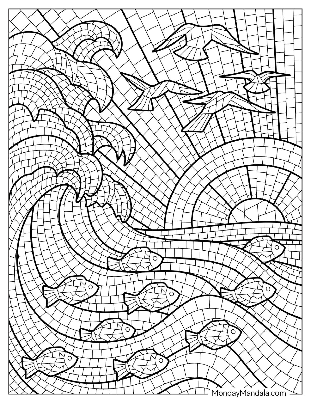 Free Printable Mosaic Templates