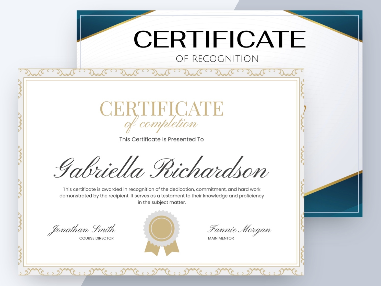 Free Printable Certificate Templates