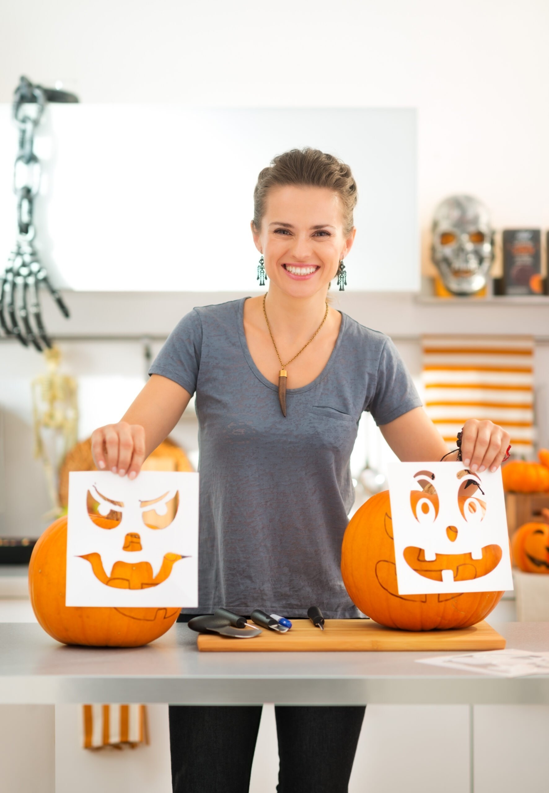 Pumpkin Carving Template Free Printable