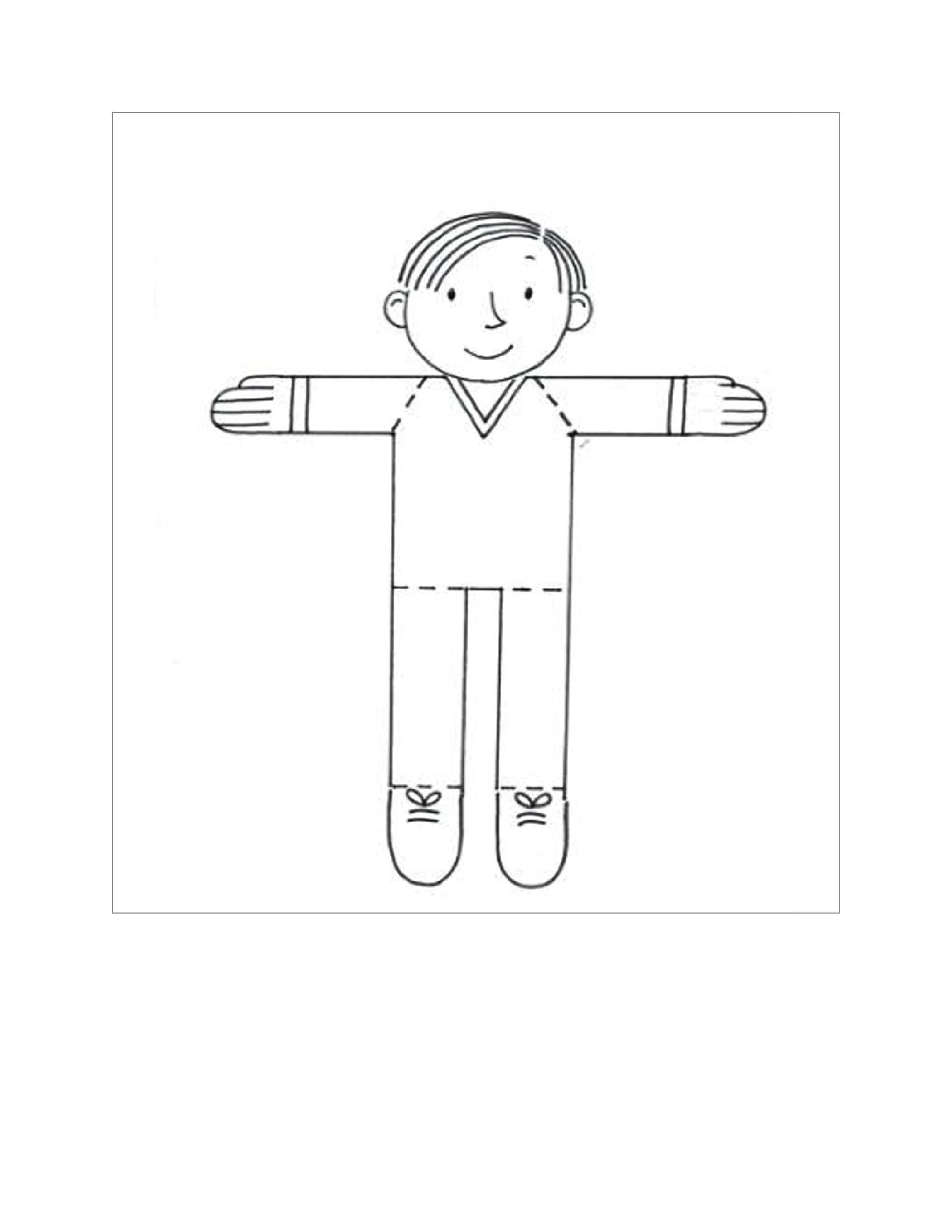 Free Printable Flat Stanley Template Pdf
