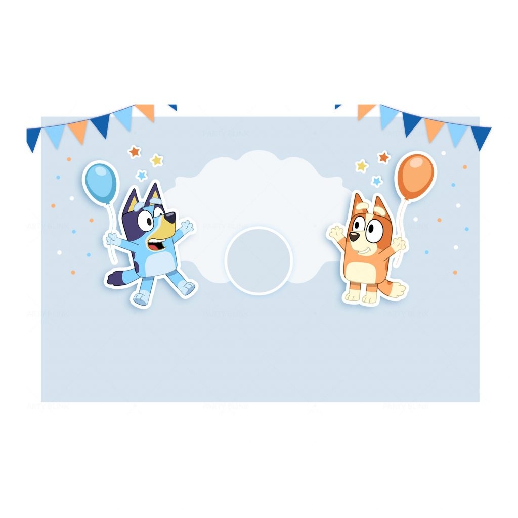 5 Bluey Invitation Free Low Cost Birthday Templates