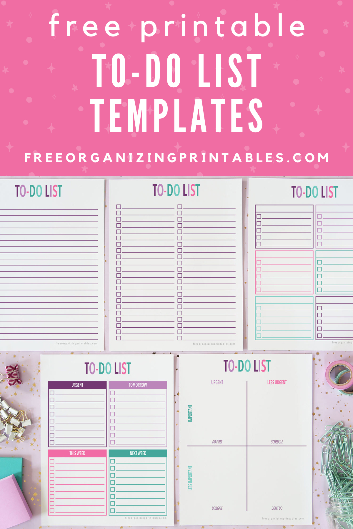 Printable Templates Free