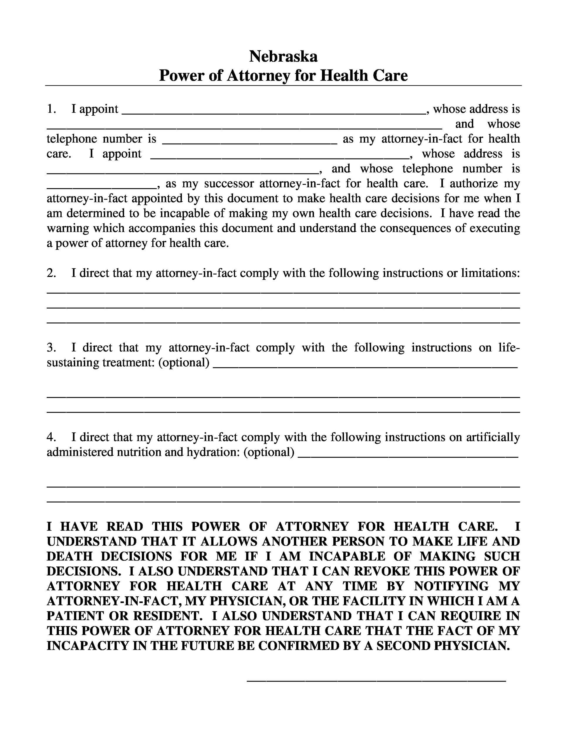 50 General Power Of Attorney Forms Templates FREE 