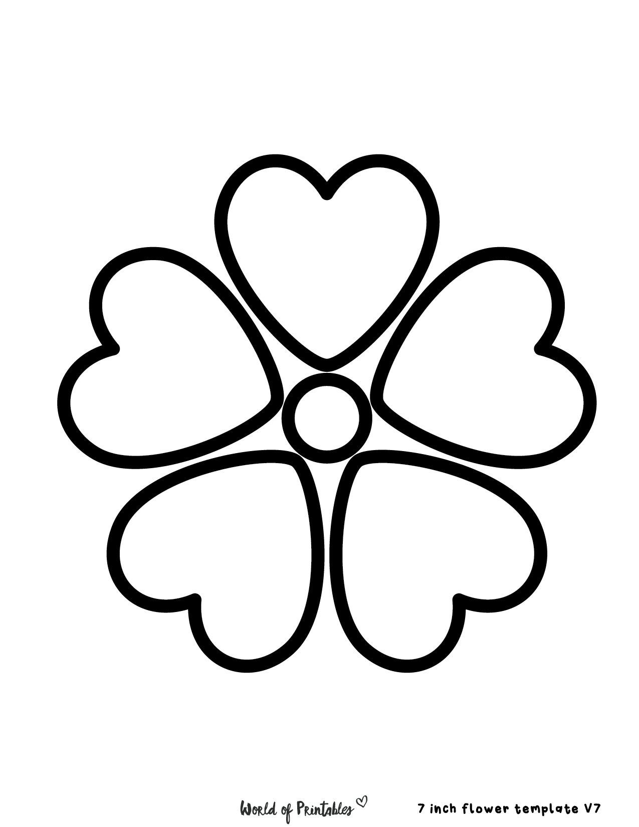 60 Best Free Flower Templates World Of Printables