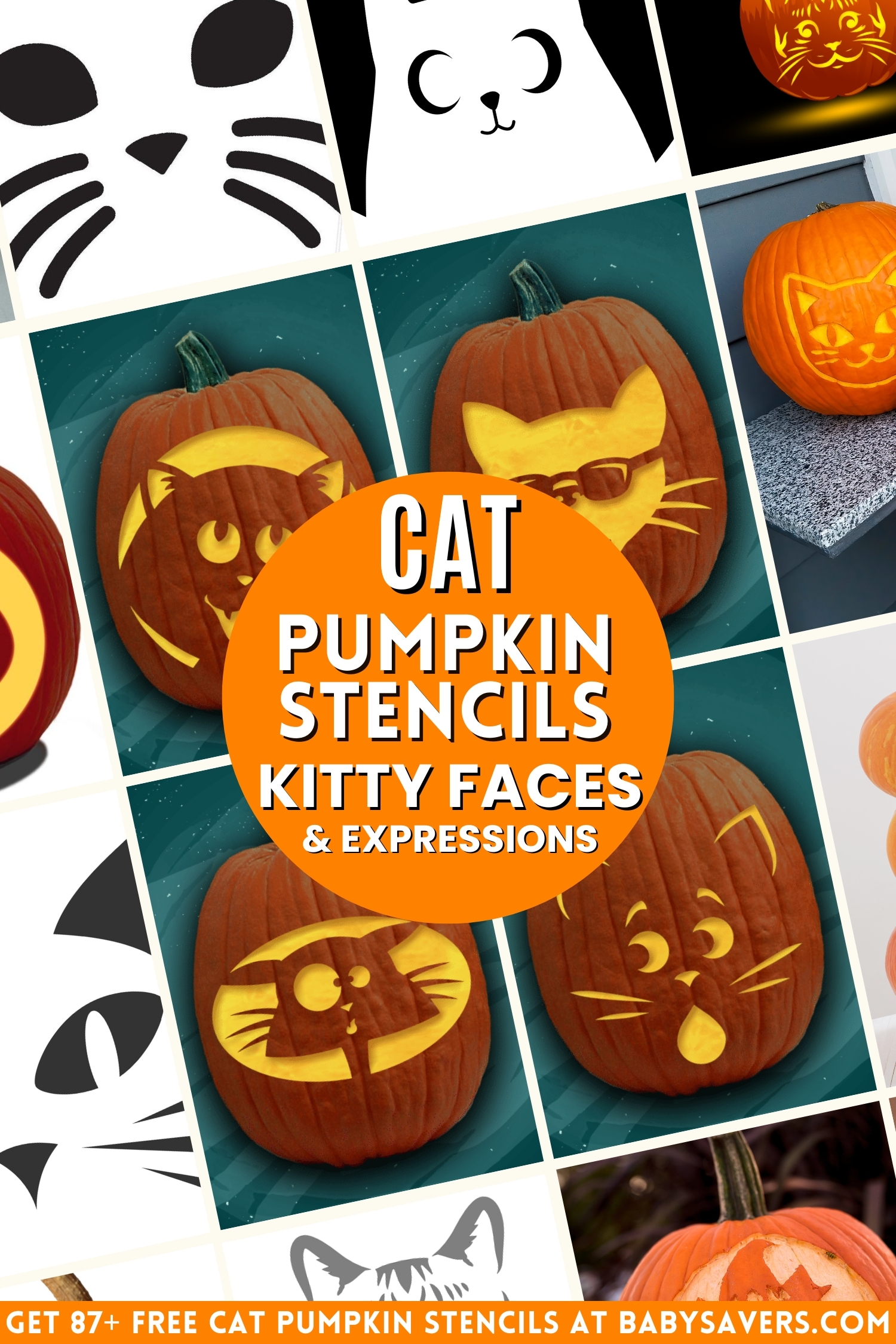Hello Kitty Pumpkin Carving Templates Free Printable