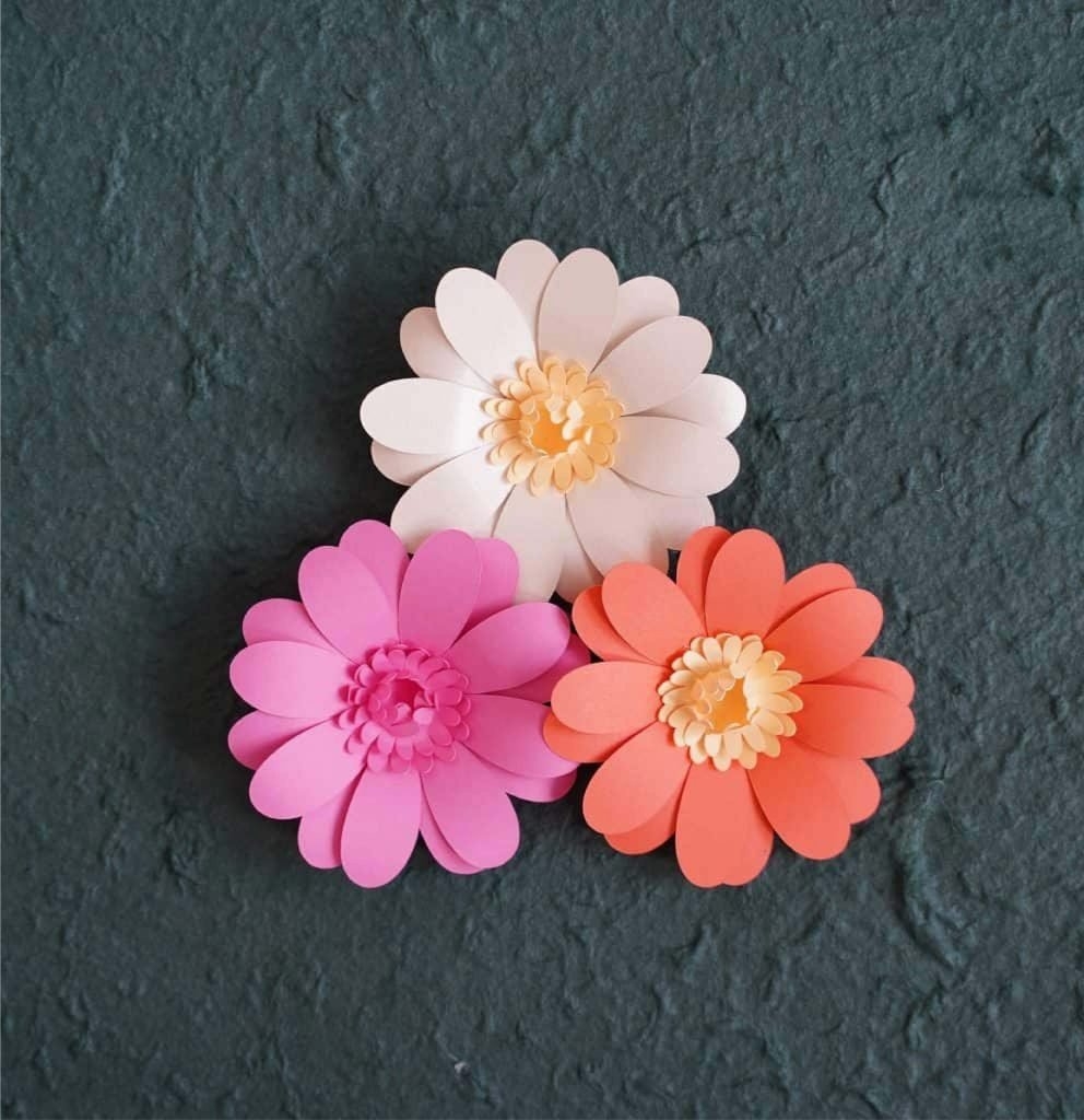 Free Paper Flower Templates Printable