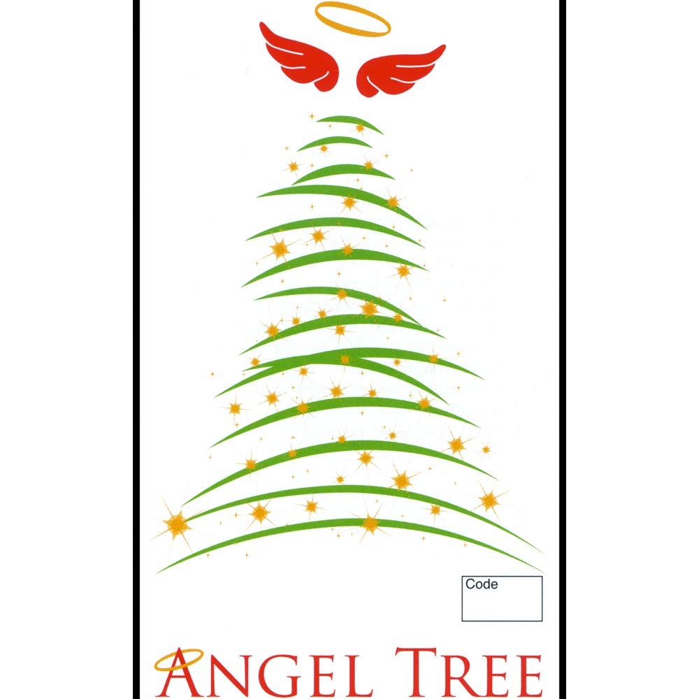 Amazon Christmas Tree Angel Tree Tags Pack Of 100 Home Kitchen