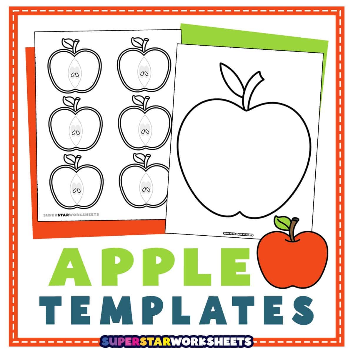 Free Printable Apple Tree Template