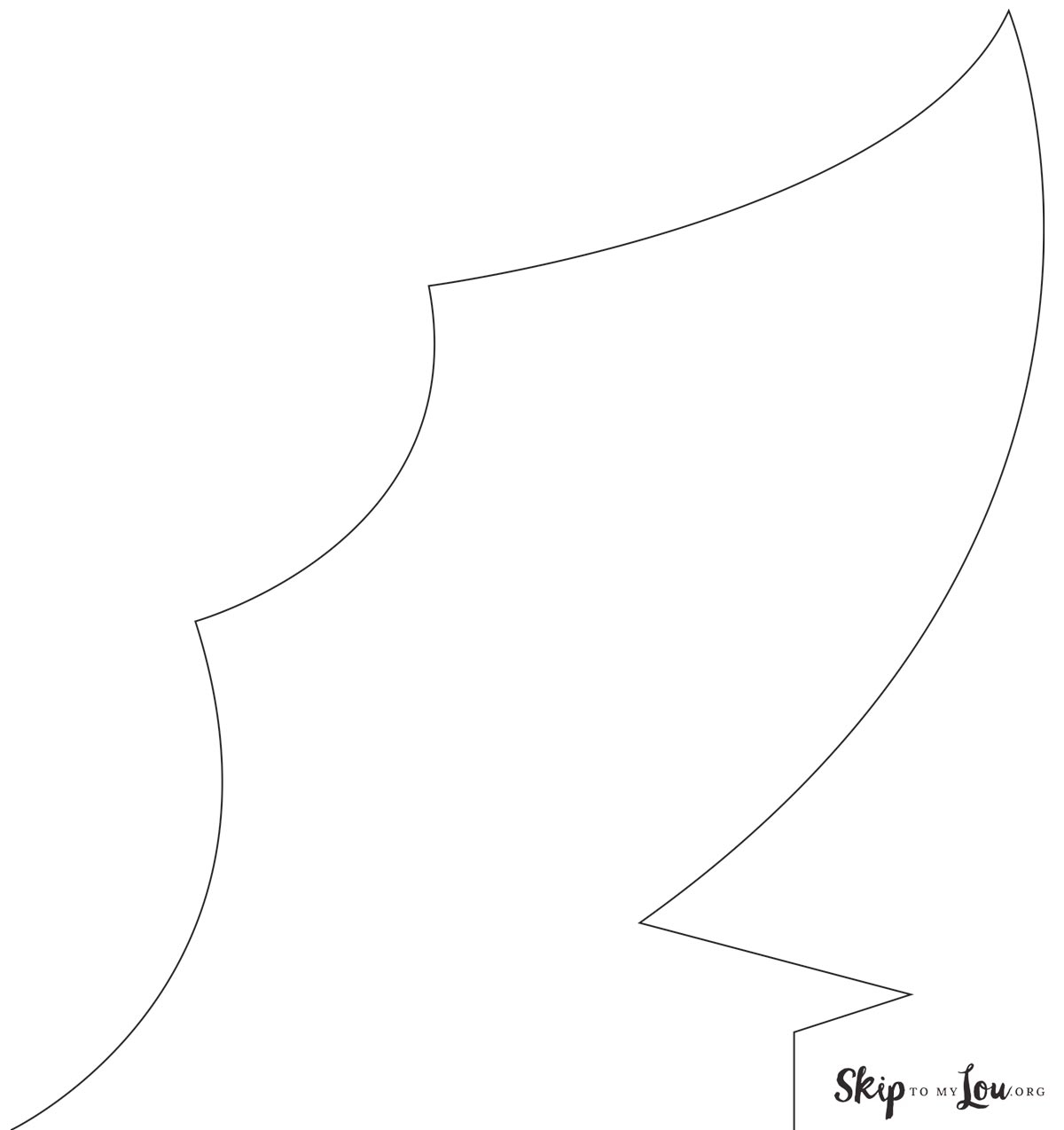 Free Bat Template Printable