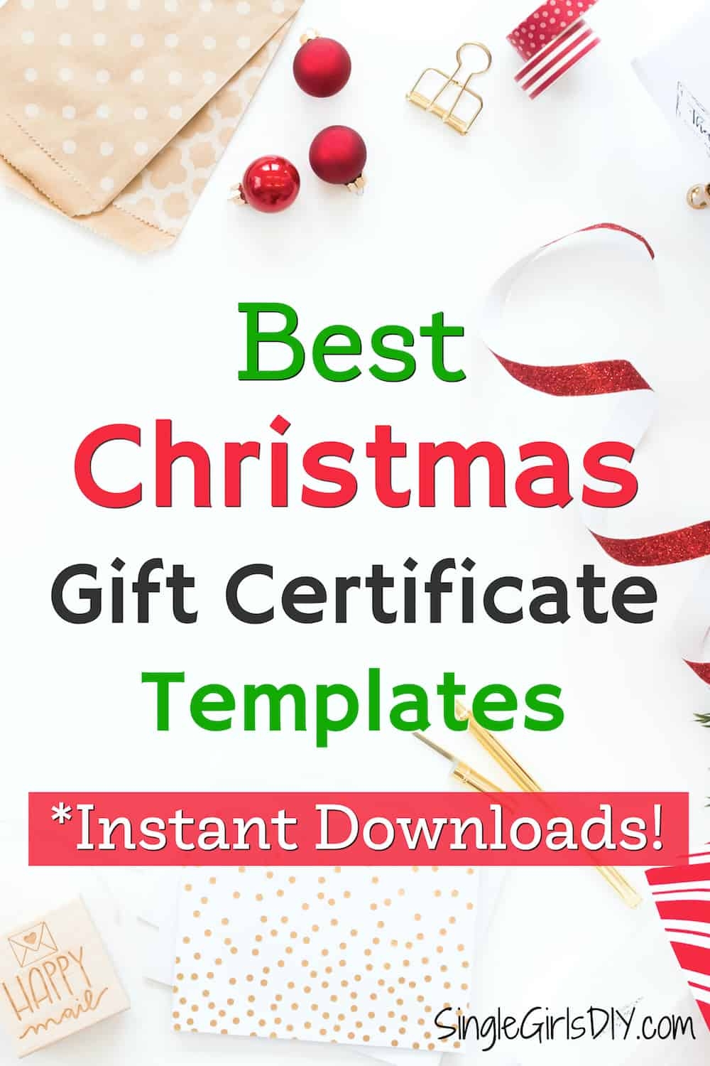 Printable Gift Certificates Templates Free