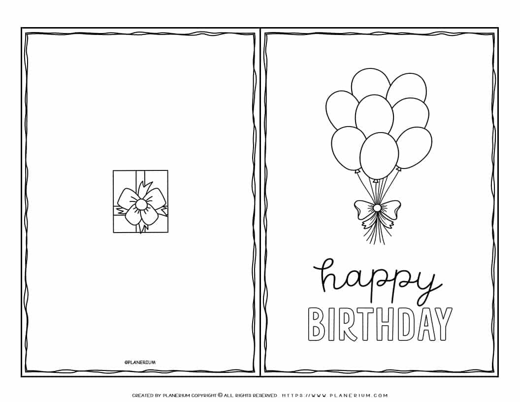 Free Printable Birthday Card Templates