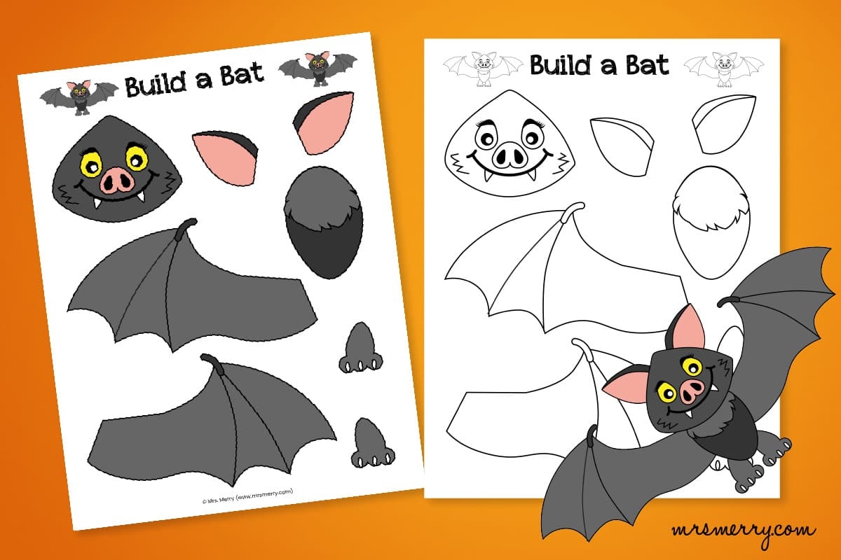 Free Printable Bat Template