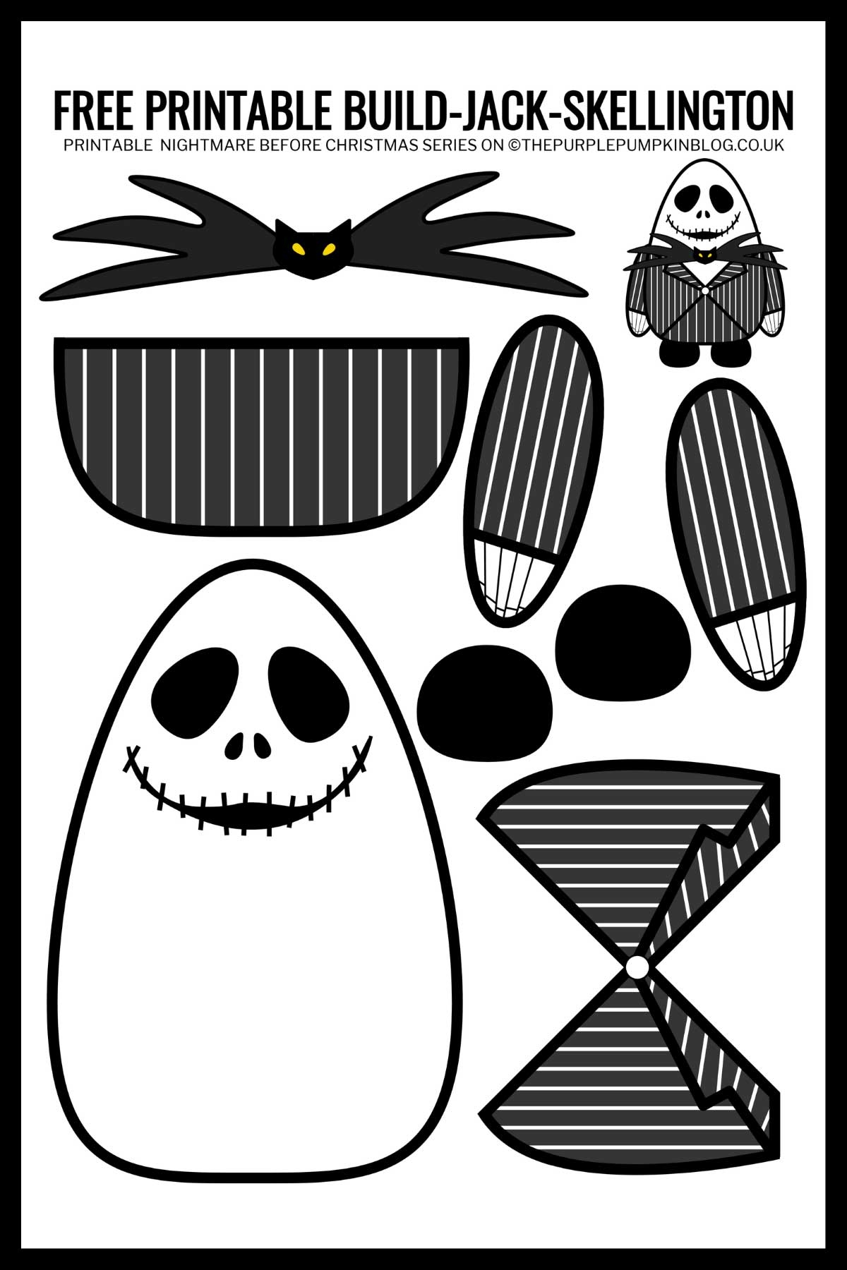 Halloween Templates Free Printable