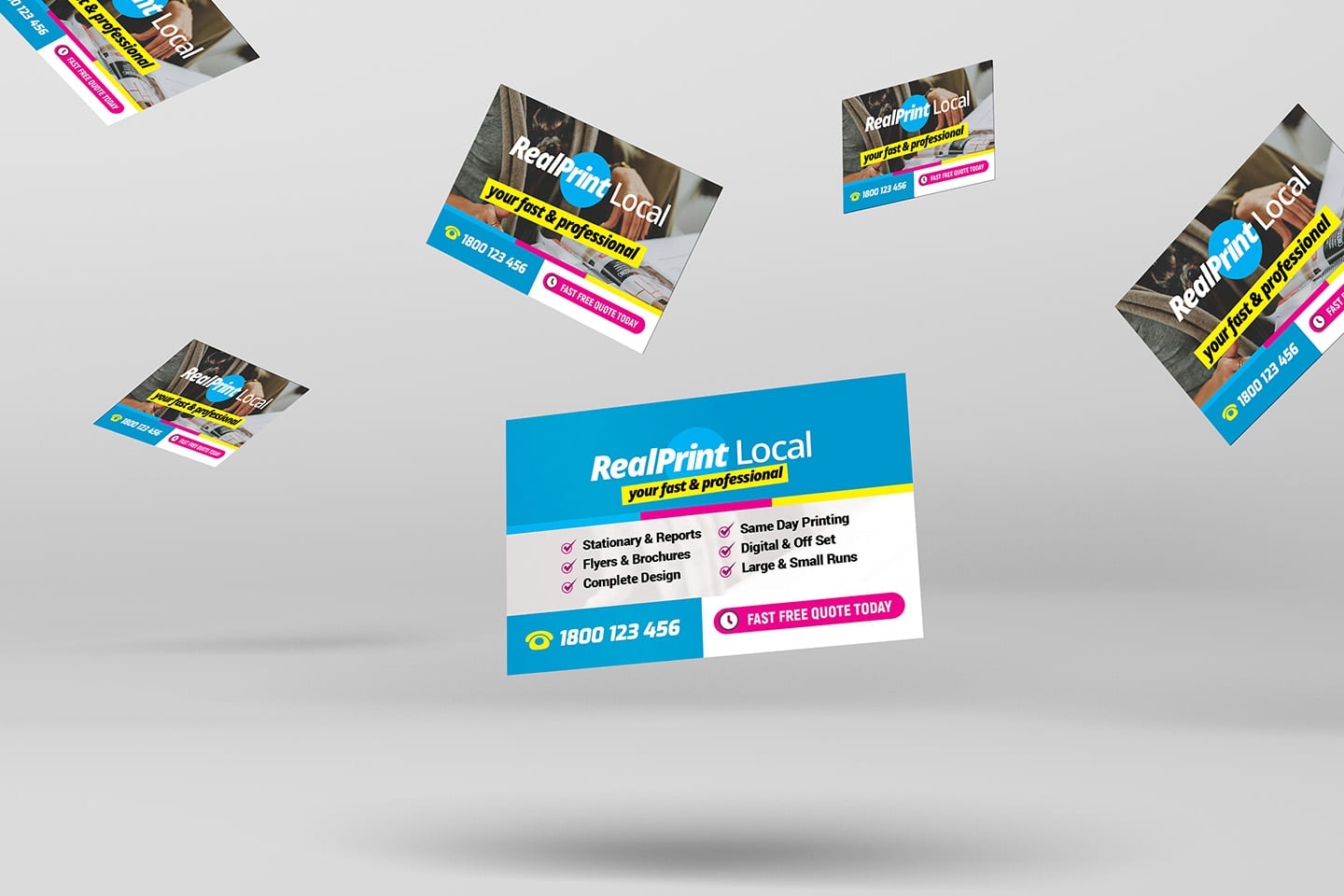 Free Printable Business Card Templates Print