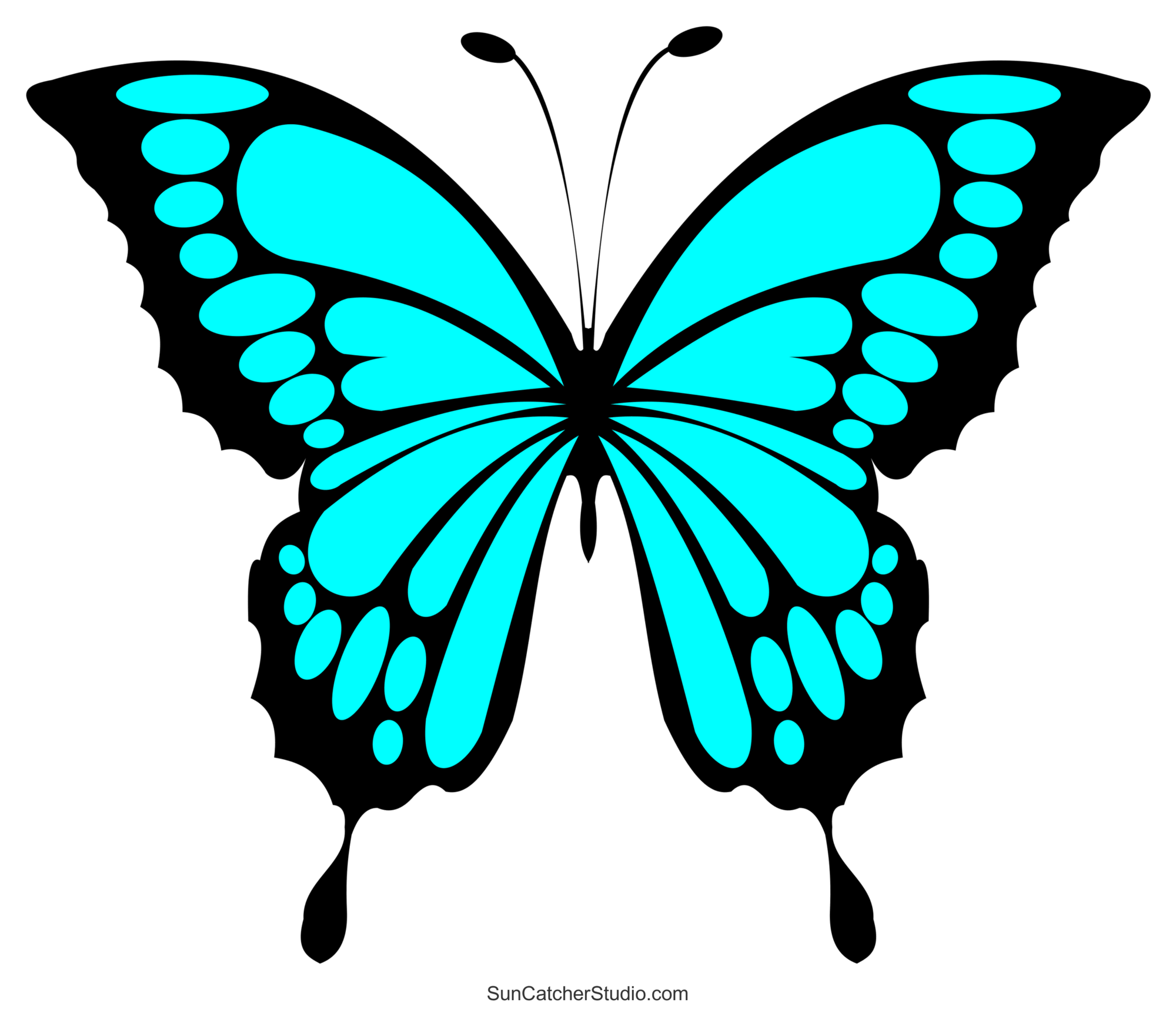 Butterfly SVG Files Printable Templates Patterns Clipart Free Printables Monograms Design Tools Patterns DIY Projects