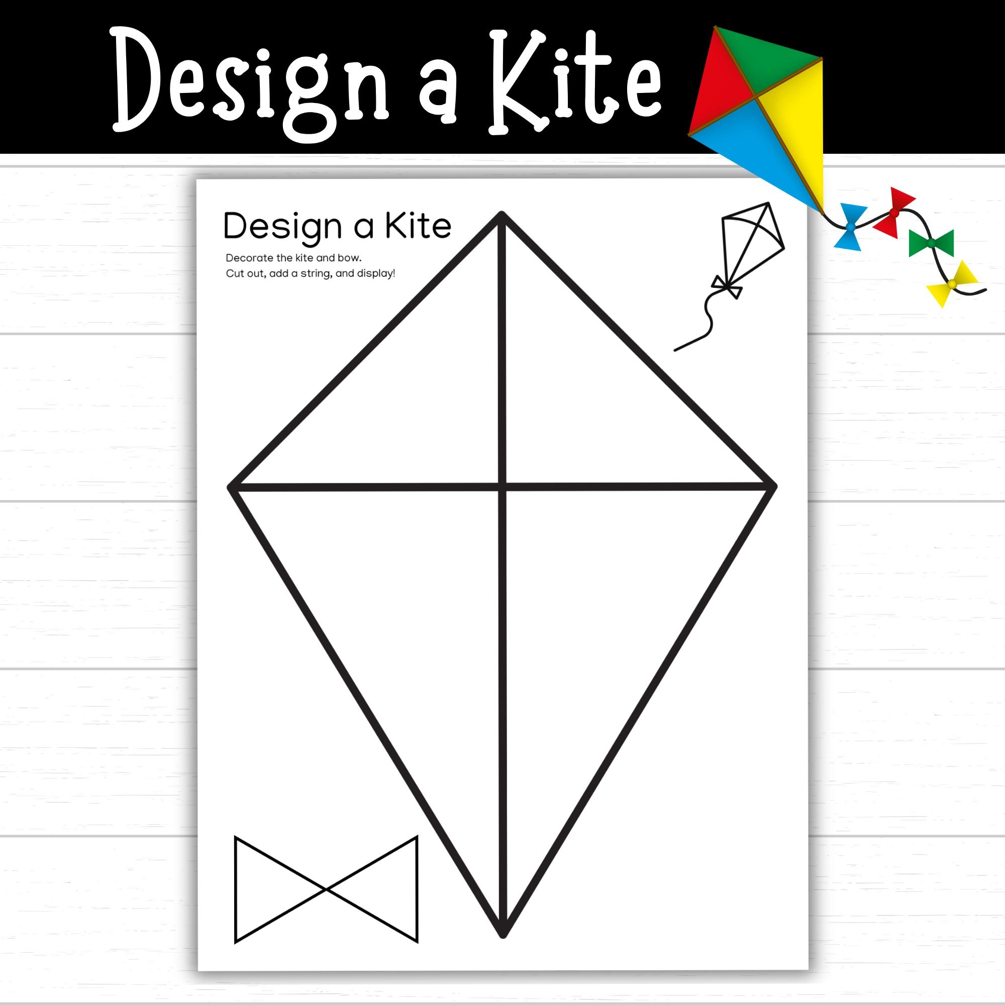 Kite Template Free Printable