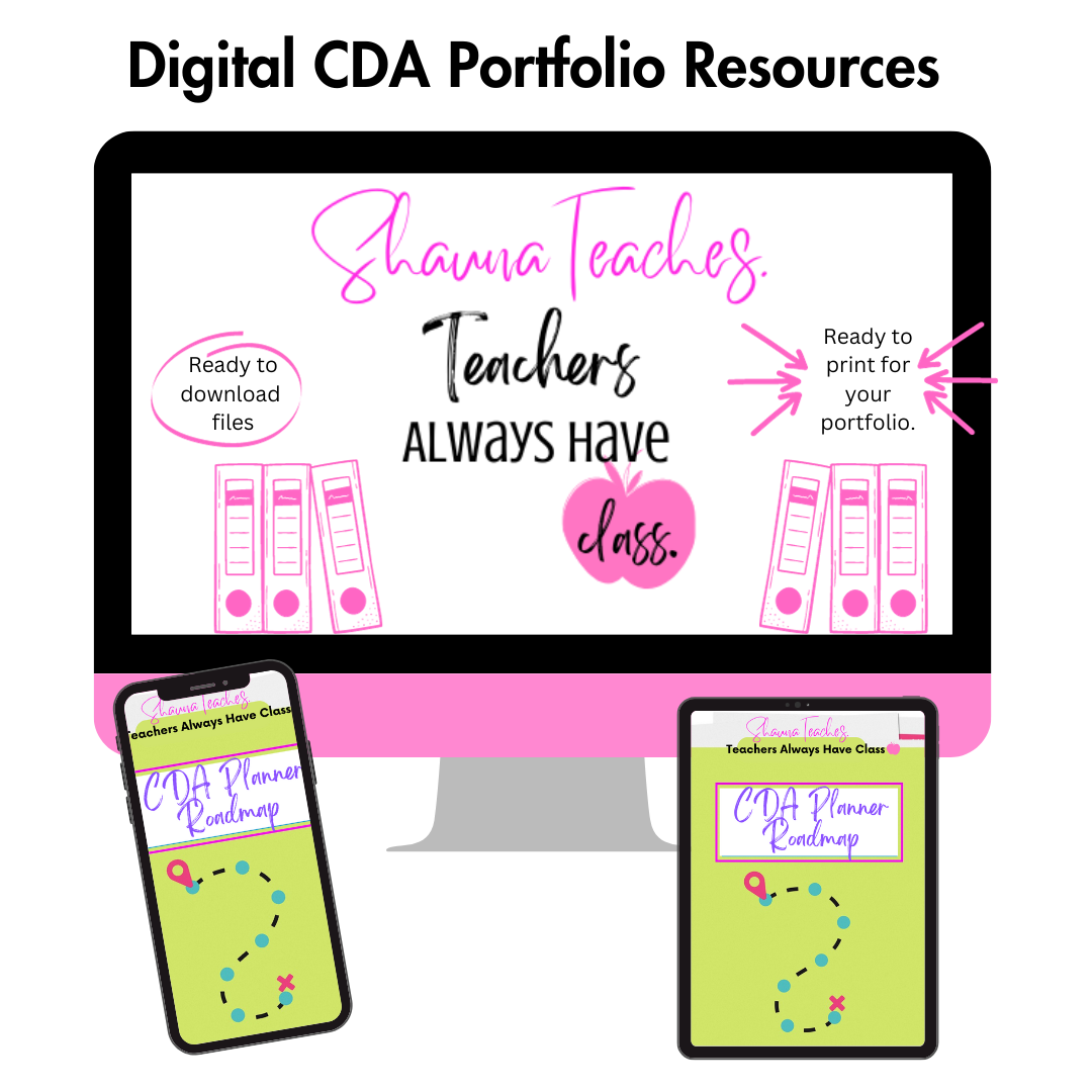 CDA Professional Portfolio Editable Template Payhip