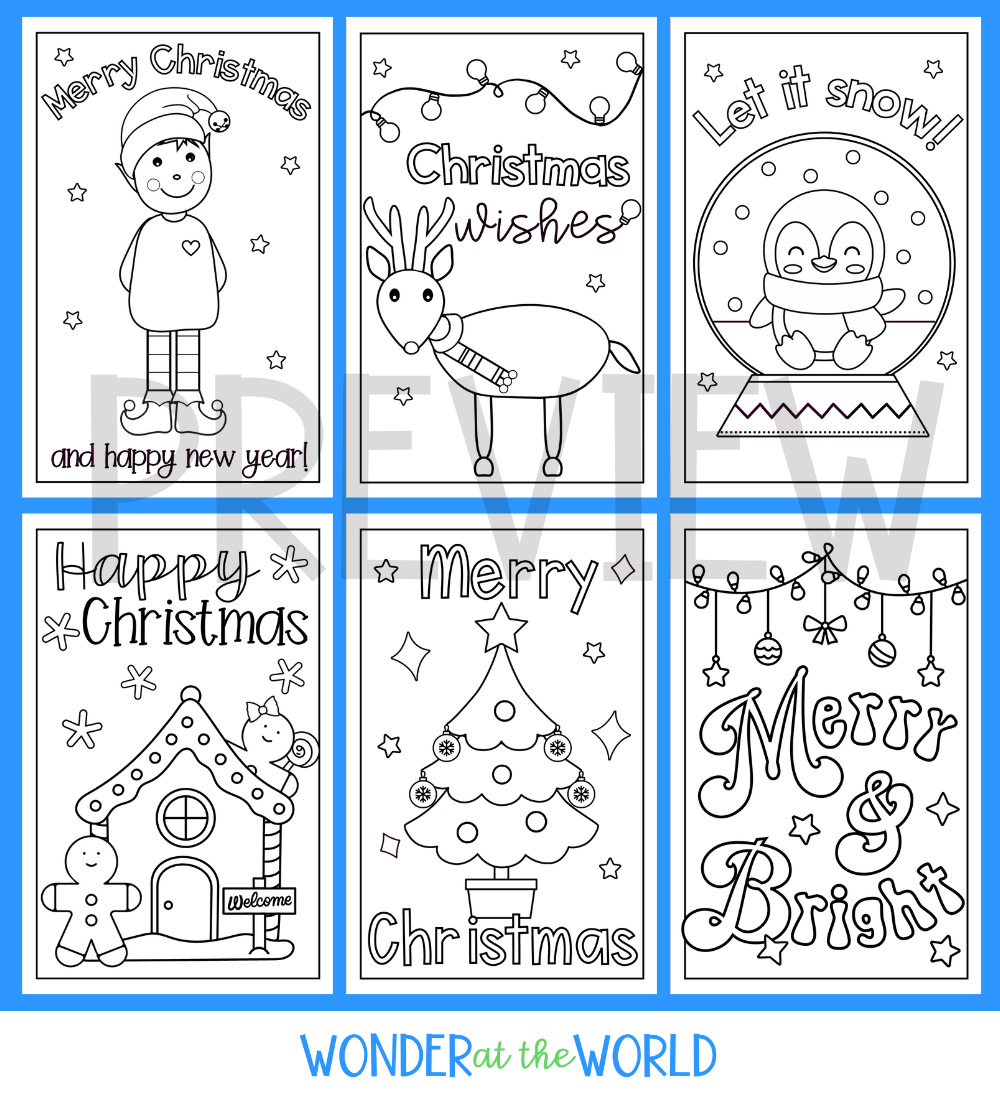 Free Printable Xmas Cards Template