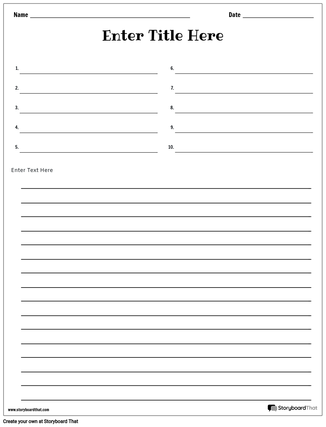 Create Free Custom Spelling Test Worksheets