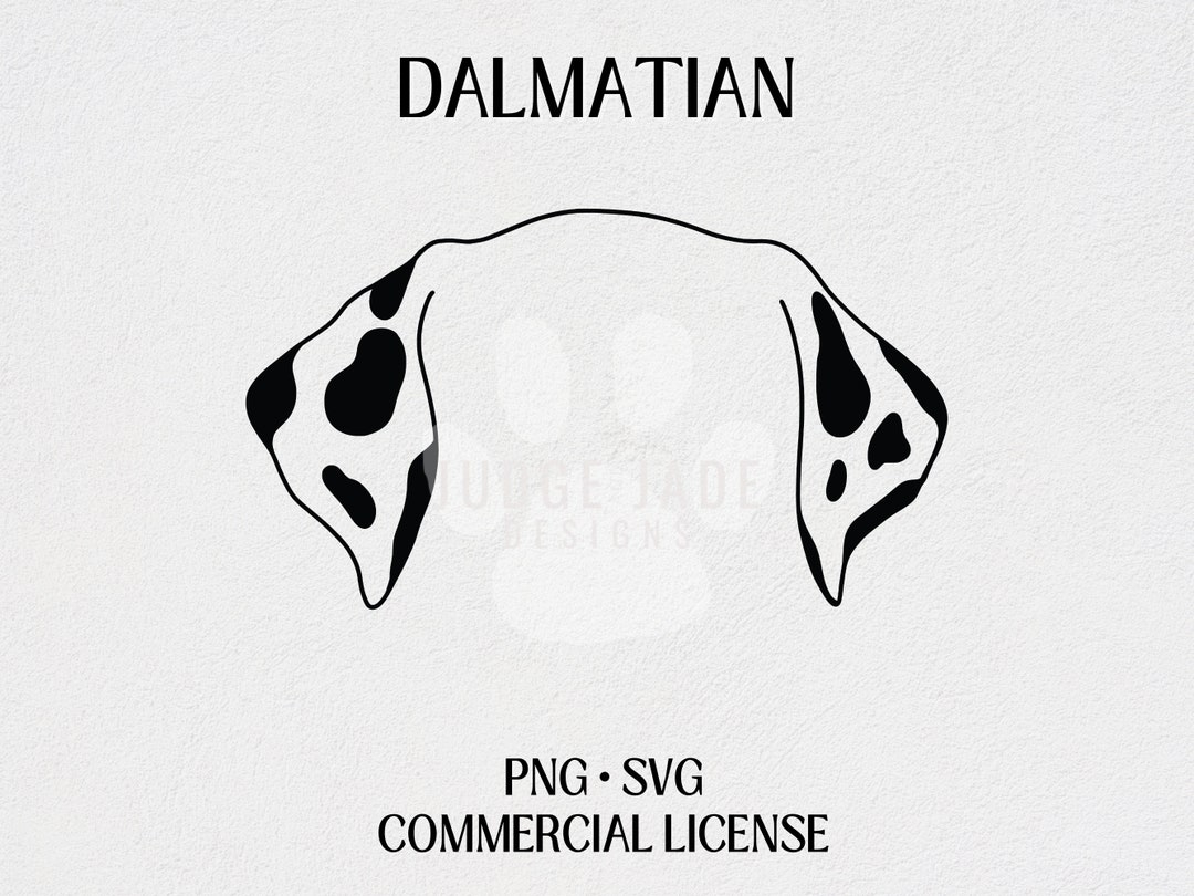 Free Printable Dalmatian Ears Template