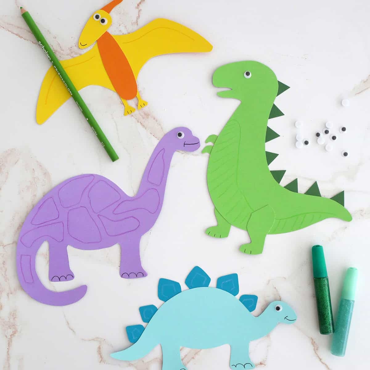 Free Printable Dinosaur Template Pdf