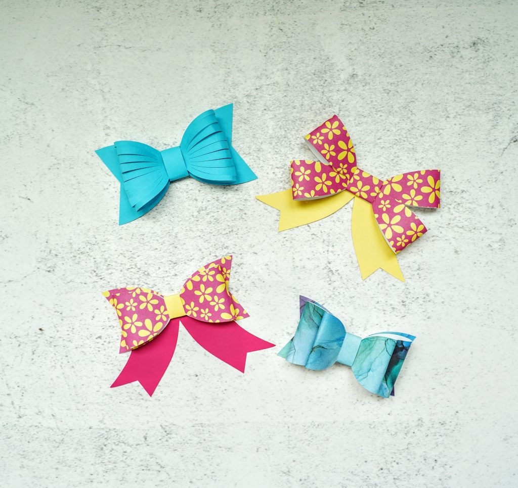 Paper Bow Template Printable