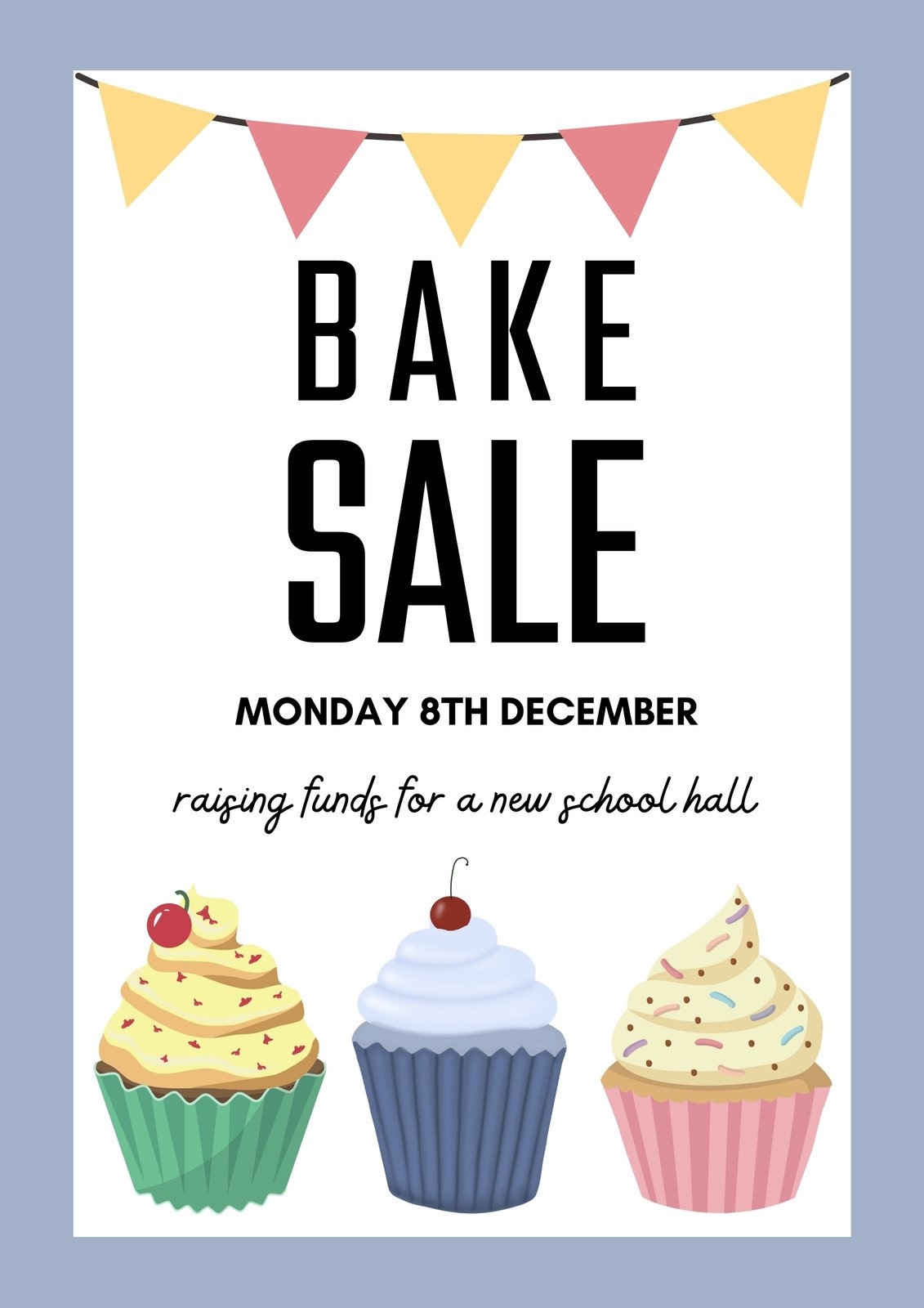 Free And Customizable Bake Sale Templates Canva