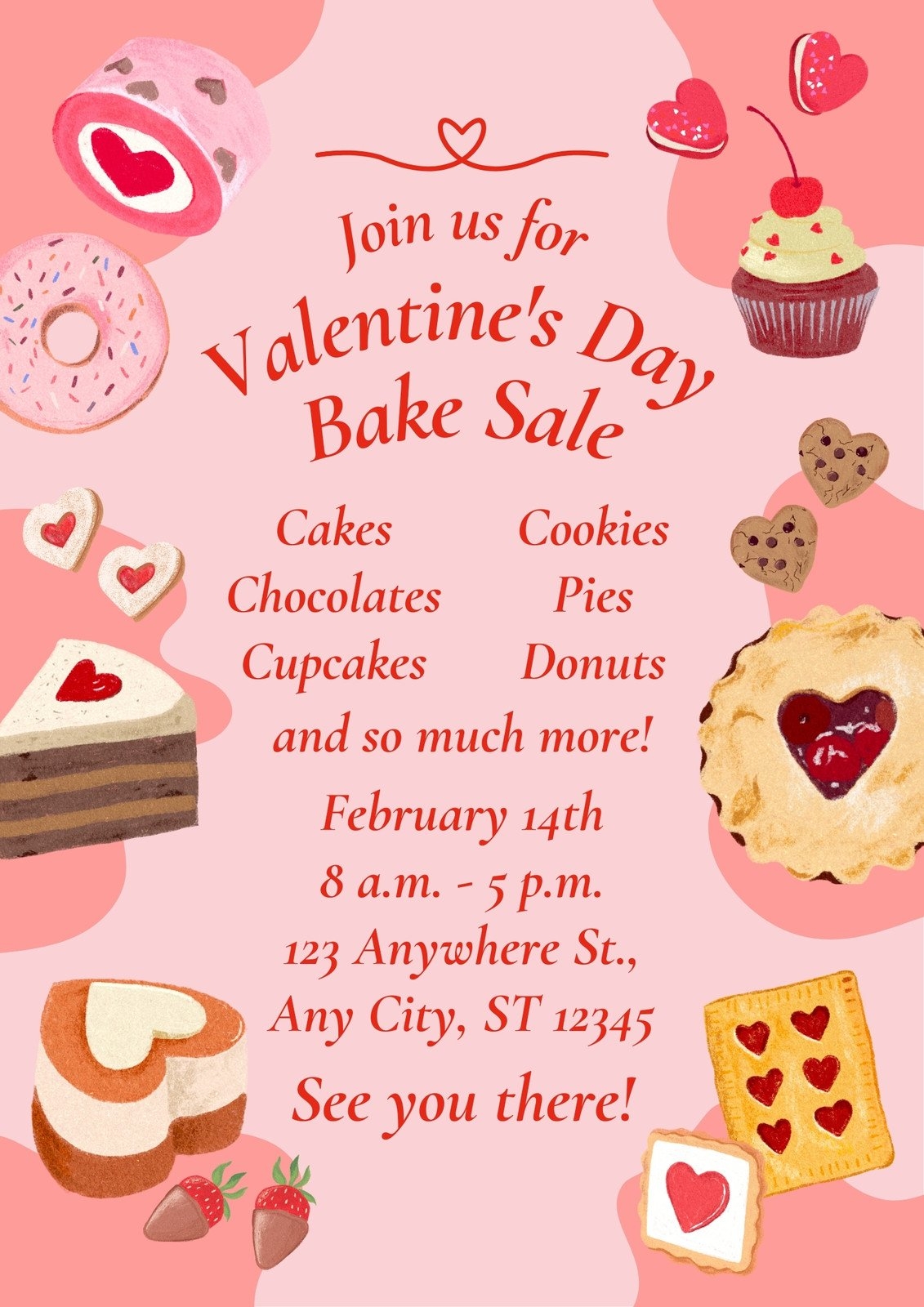 Free Printable Bake Sale Flyer Templates