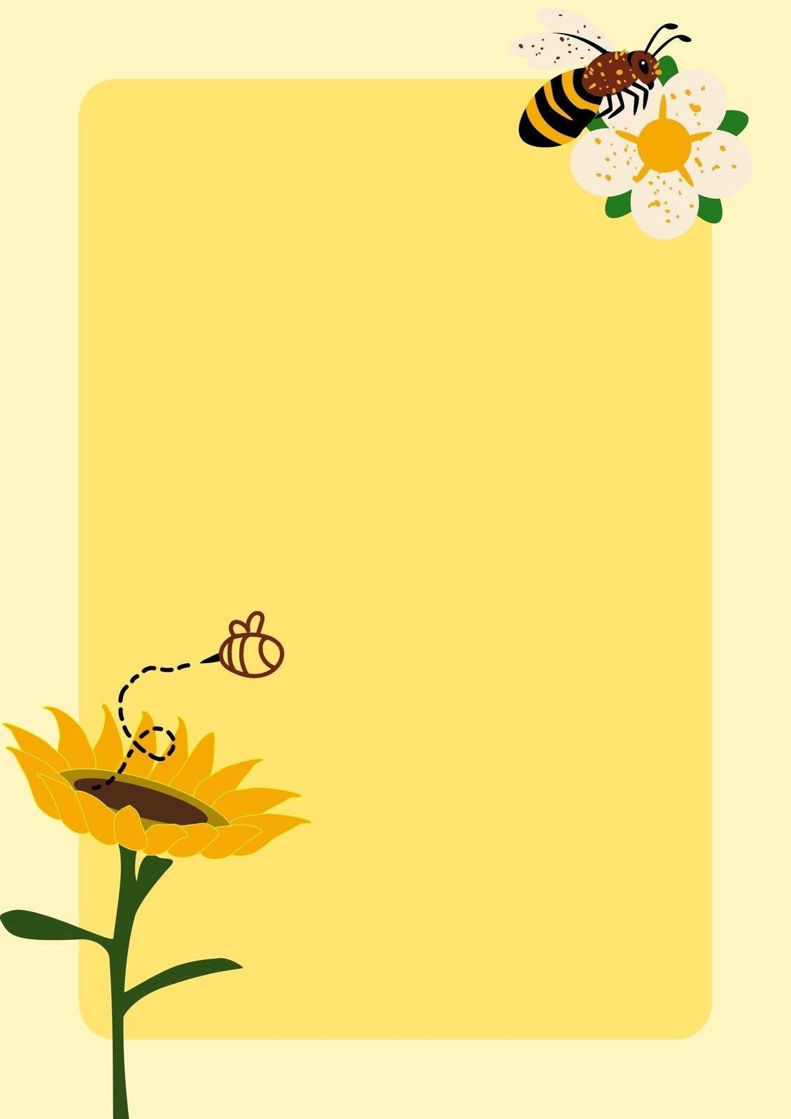 Free Printable Beehive Template