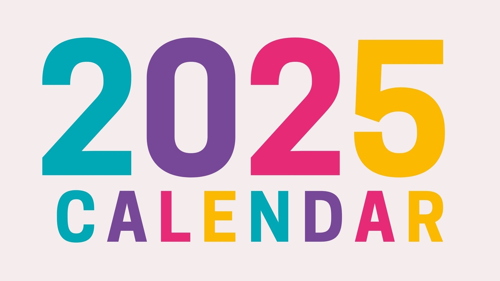 Free Calendar Template 2025 Printable