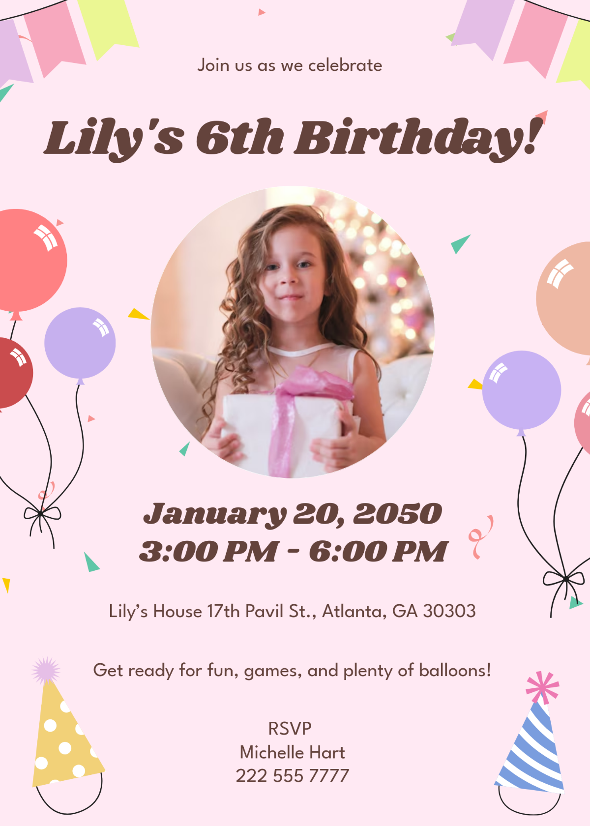 Free Birthday Invitation Templates Editable And Printable