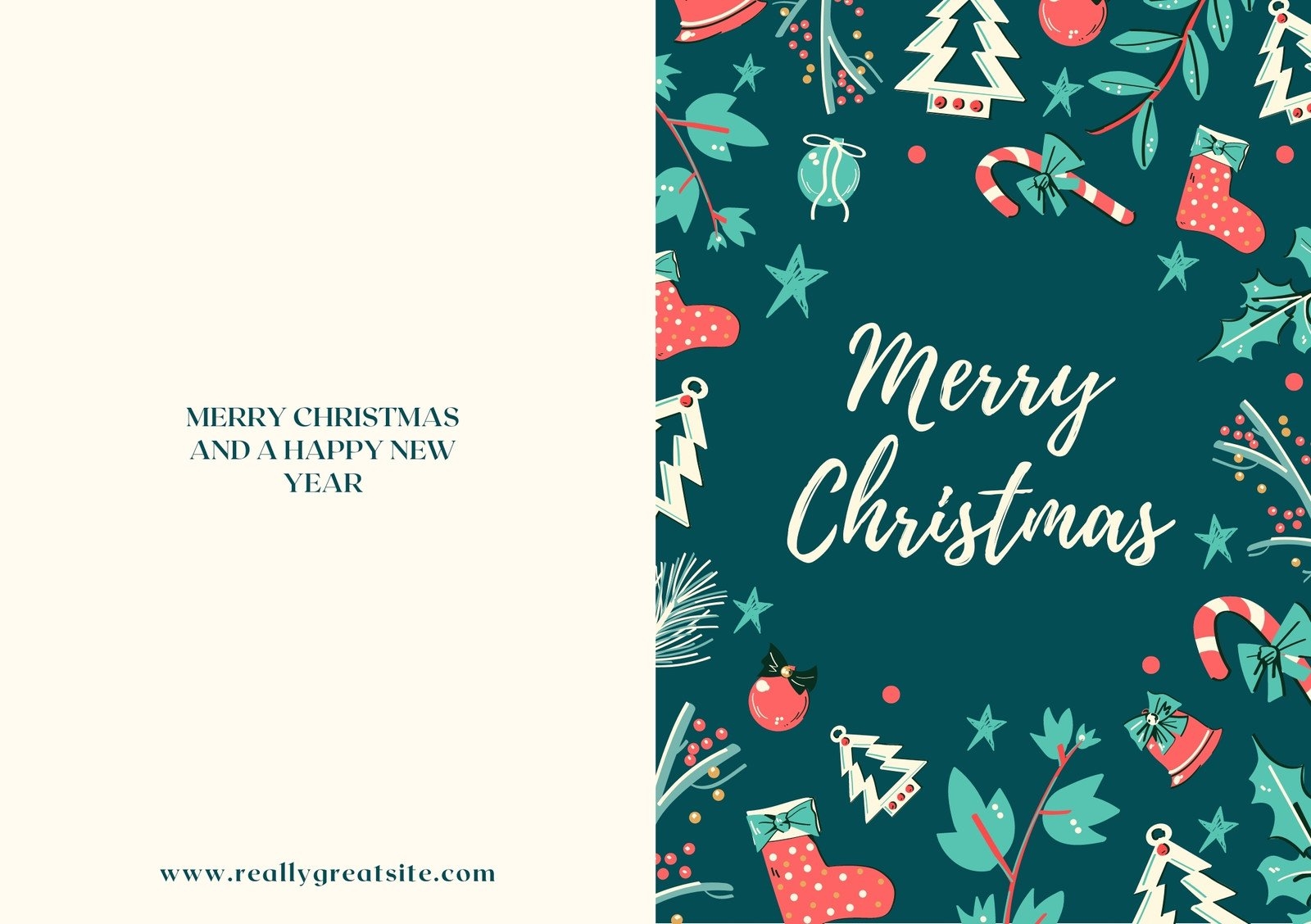 Free Holiday Card Templates Printable