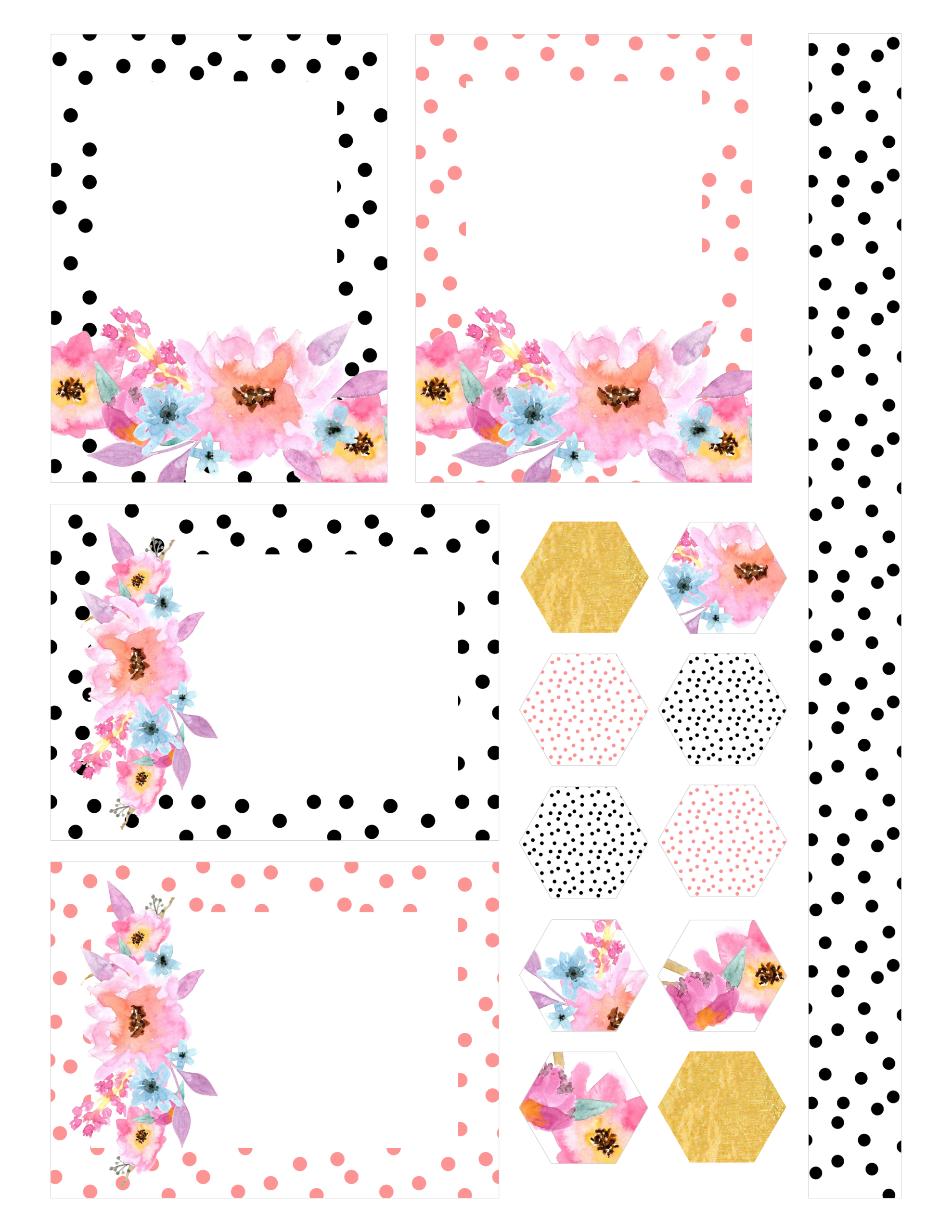 Free Digital Scrapbooking Journaling Printable Pack Free Pretty Things For You