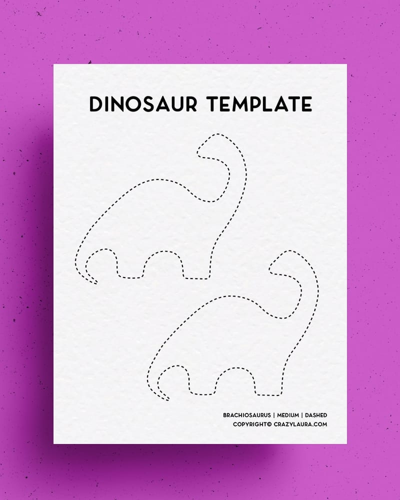 Free Printable Dinosaur Templates