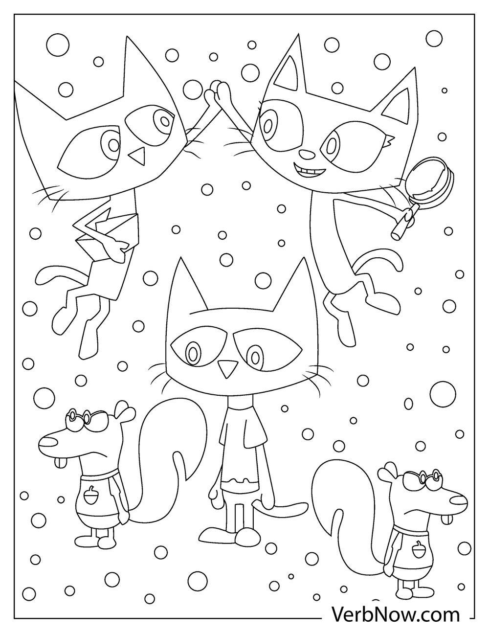 Free Printable Pete The Cat Template