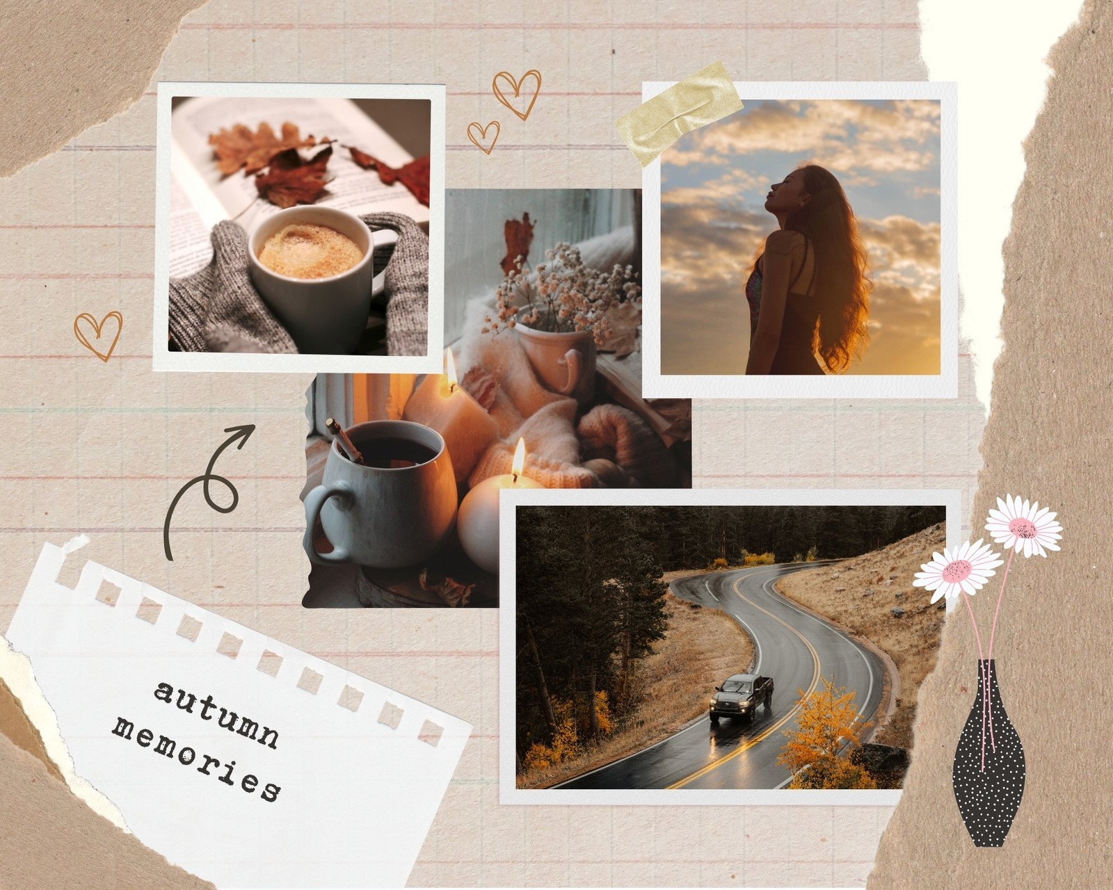 Free Printable And Customizable Scrapbook Templates Canva