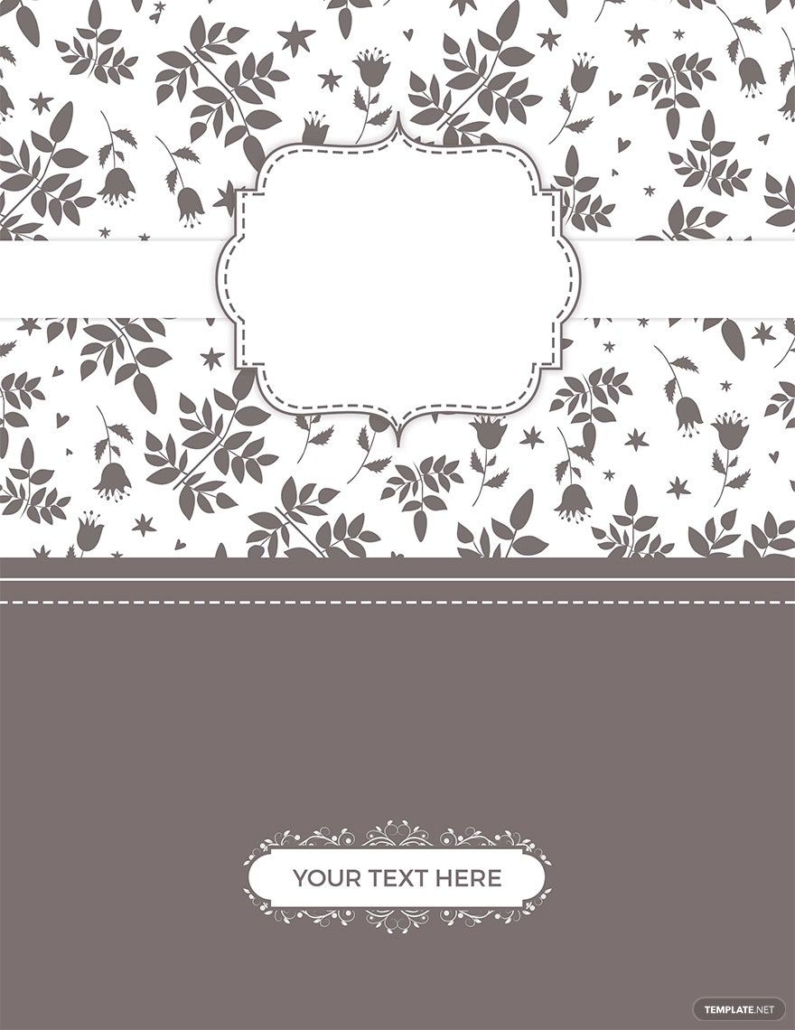 Free Printable Binder Cover Templates To Customize Online