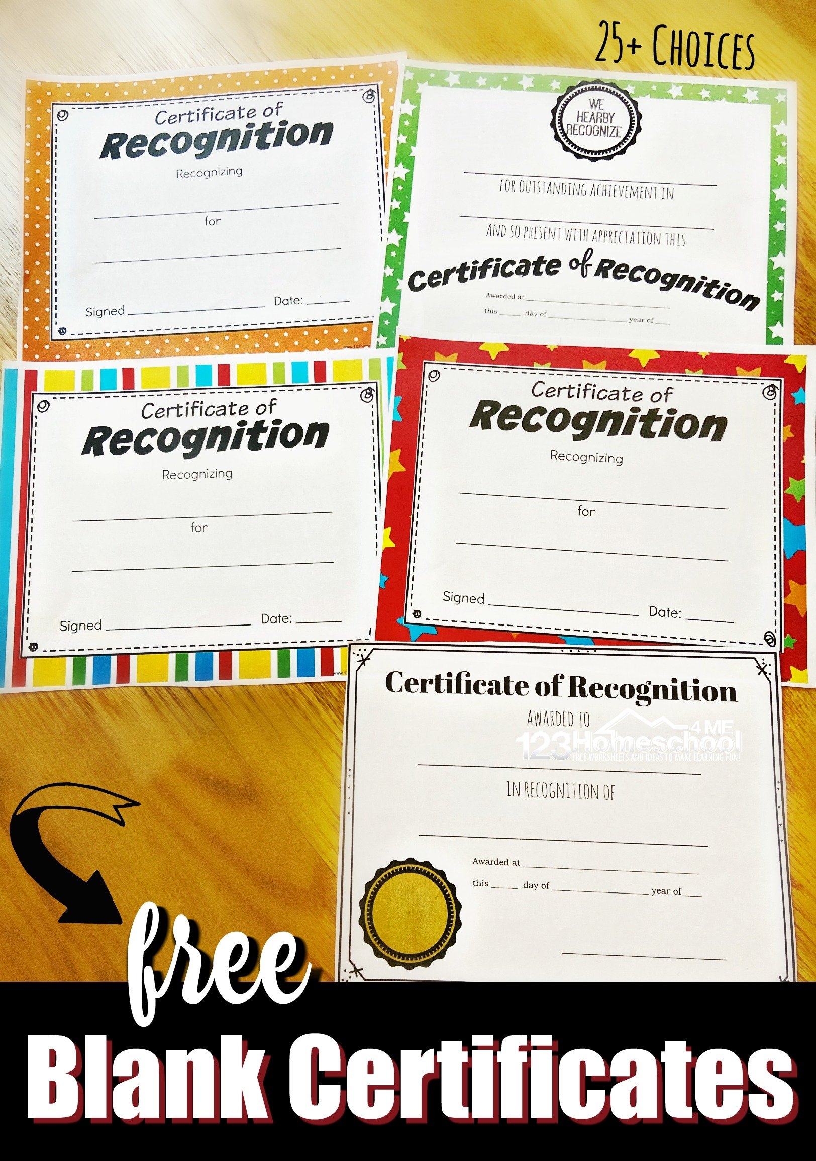 Free Printable Award Certificate Templates