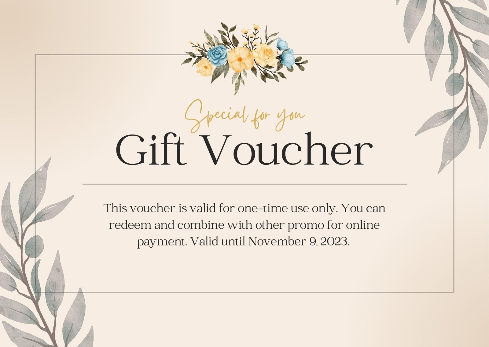 Free Printable Custom Restaurant Gift Certificate Templates Canva
