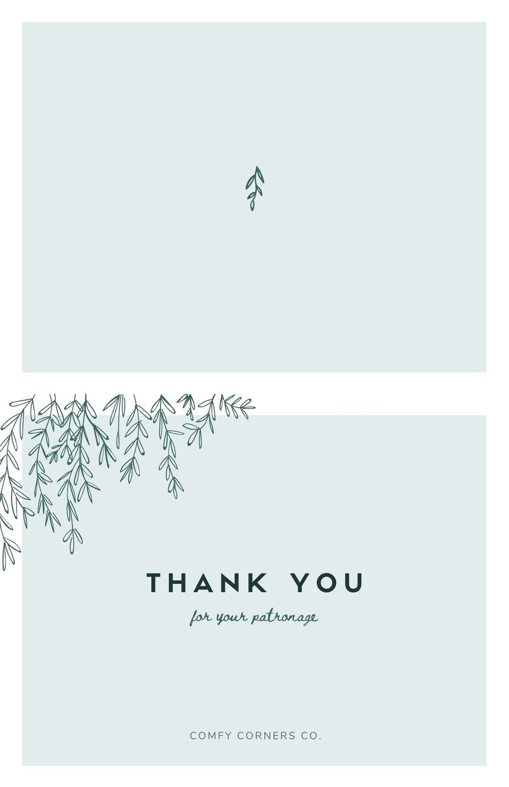 Free Printable Customizable Folded Note Card Templates Canva