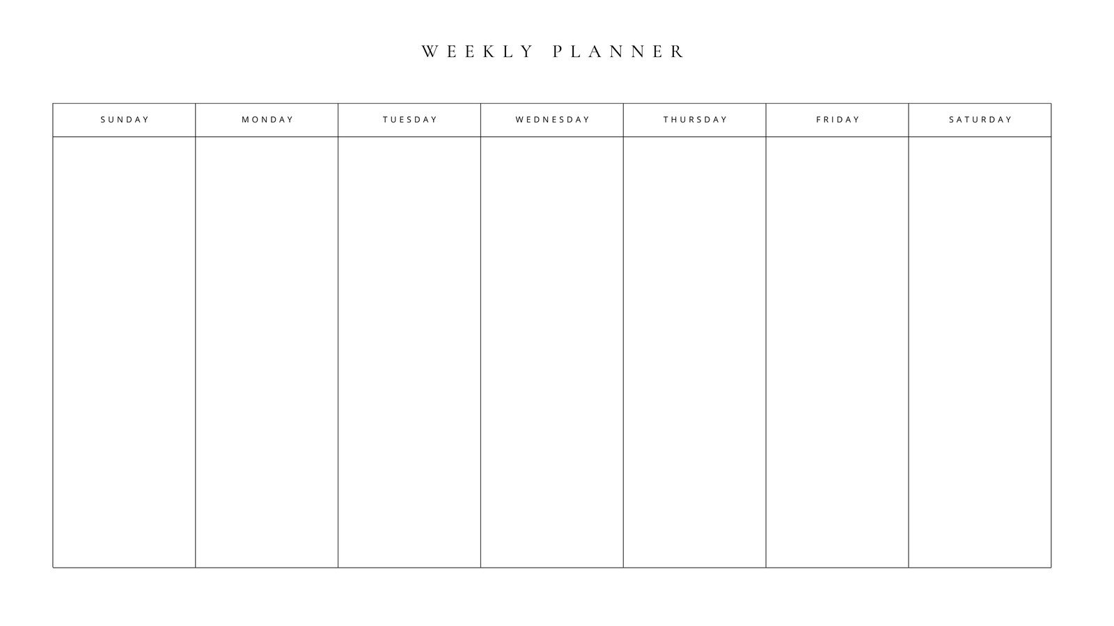 Free Printable Customizable Weekly Calendar Templates Canva