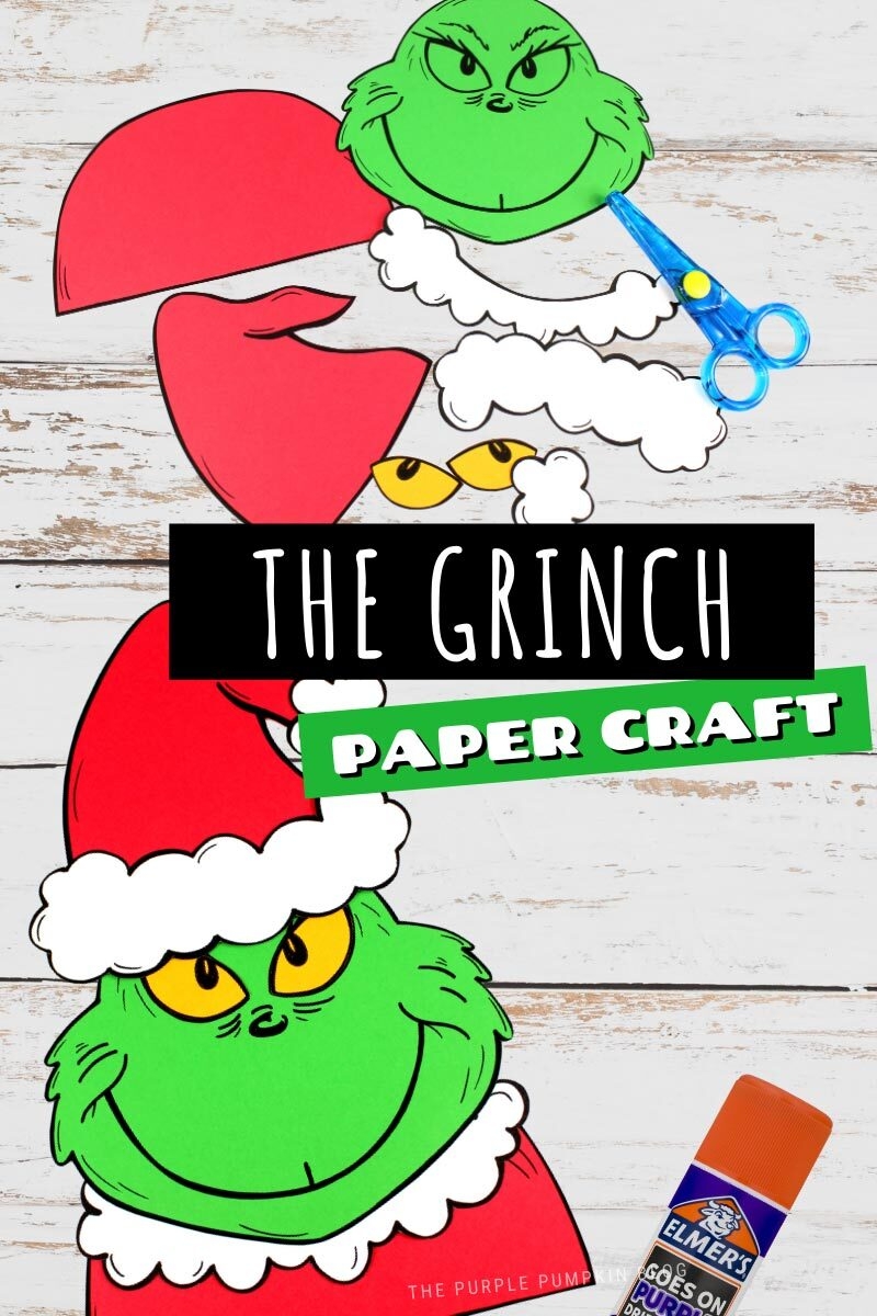 Free Printable Grinch Craftivity Creative Writing Project