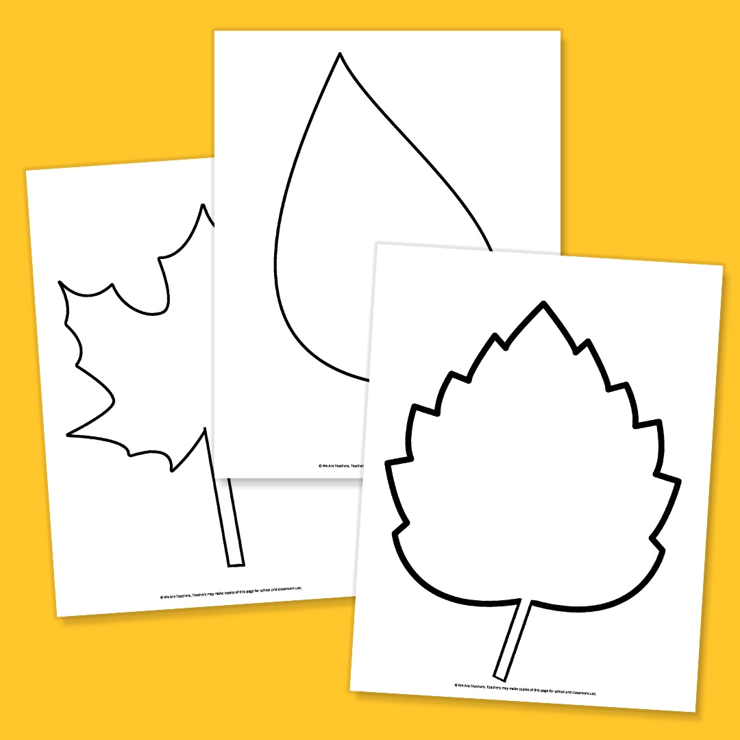 Free Printable Fall Leaf Templates