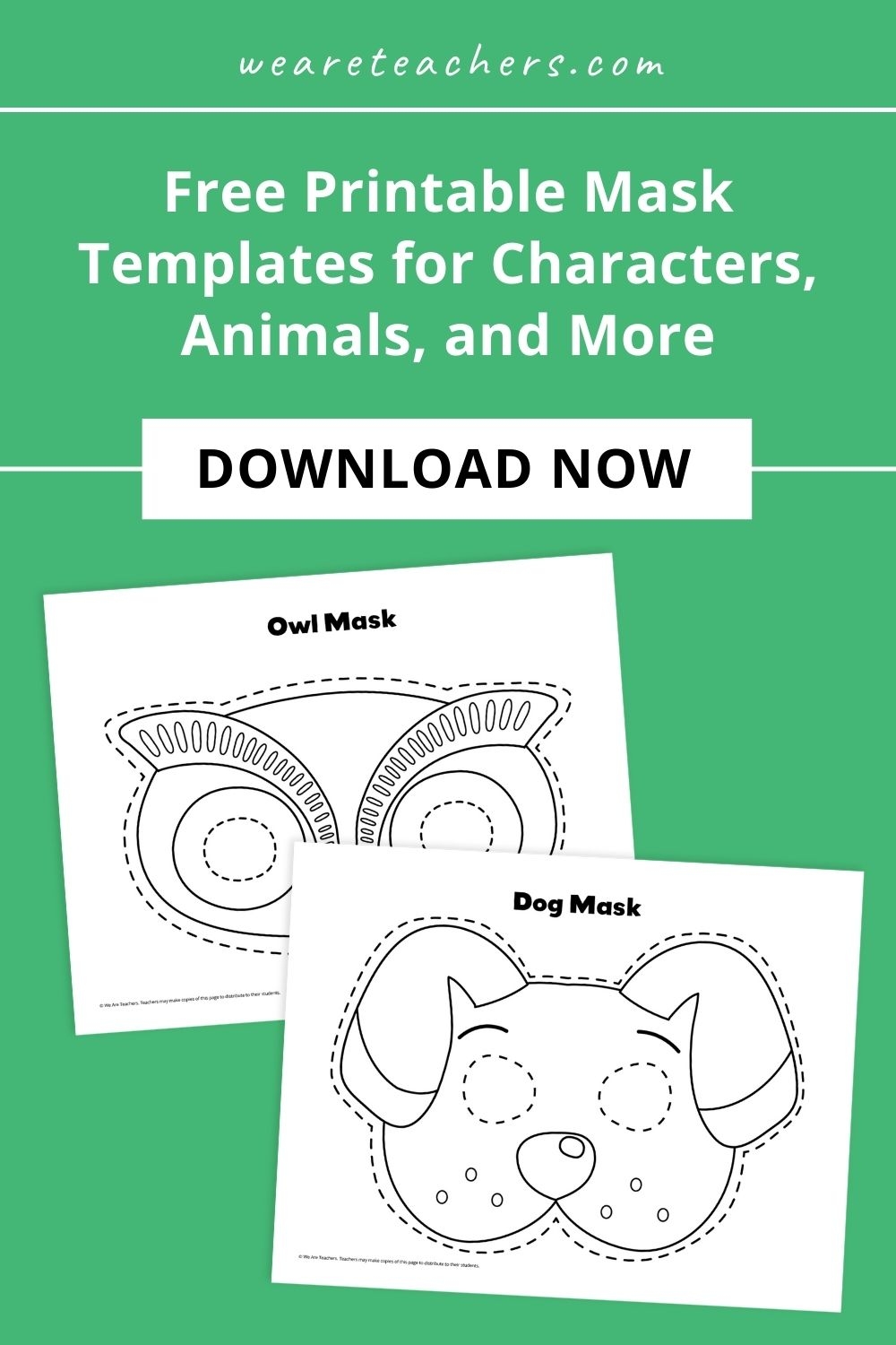 Mask Template Printable Free