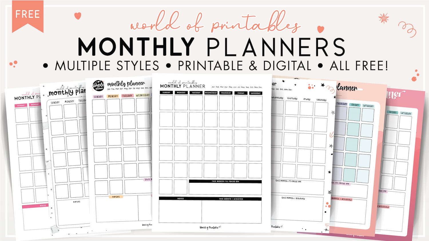 Free Printable Mar Template