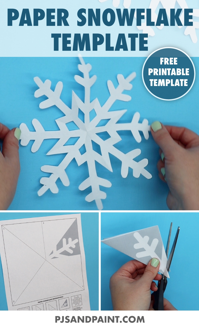 Free Snowflake Template Printable