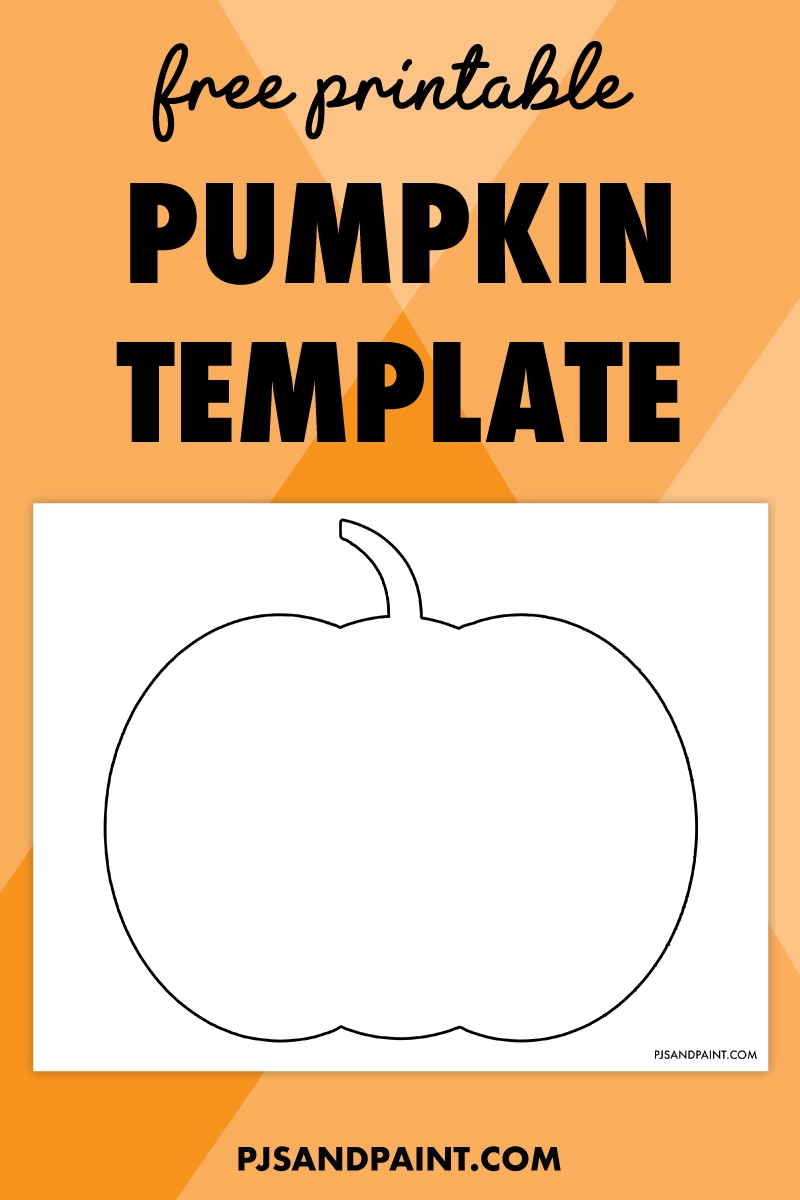 Free Pumpkin Template Printable